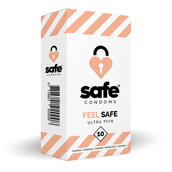 SAFE – Condooms Voelen Veilig Ultra Dun (10 stuks)
