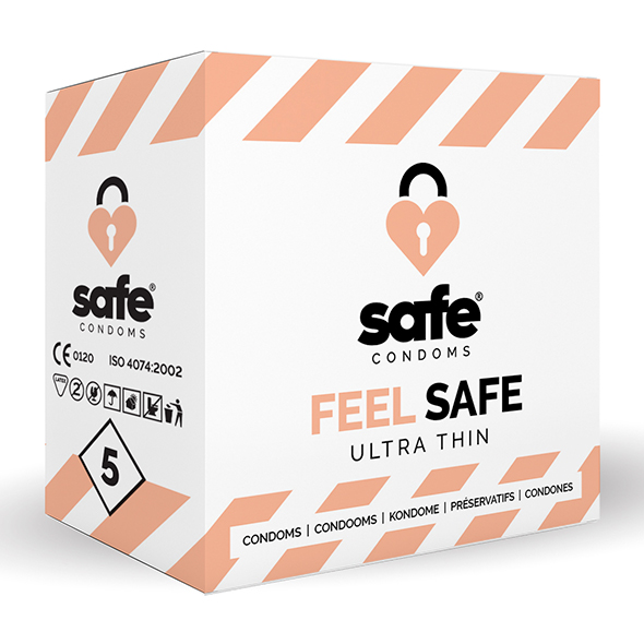 SAFE – Condooms Voelen Veilig Ultra Dun (5 stuks)