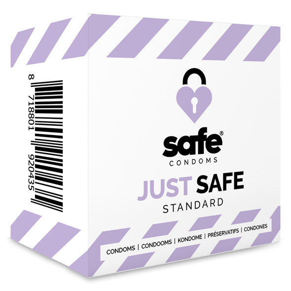 SAFE – Condooms Just Safe Standard (5 stuks)