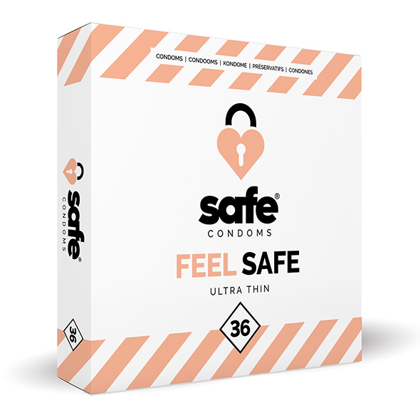 SAFE – Condooms Voelen Veilig Ultra Dun (36 stuks)