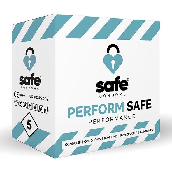 SAFE – Condoms Perform Safe Performance (5 pcs)