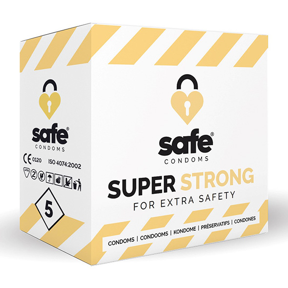 SAFE – Condooms Super Strong voor extra veiligheid (5 stuks)