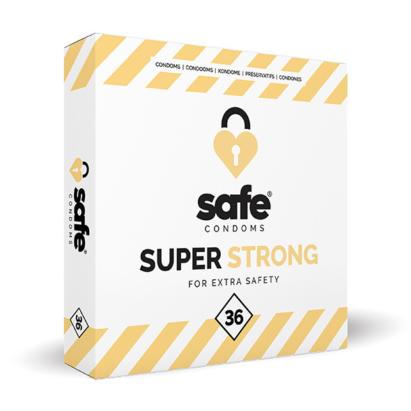 SAFE –  Condoms Super Strong for Extra Safety (36 pcs)