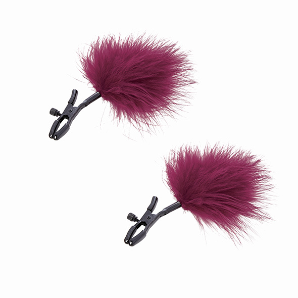S&M – Enchanted Feather Nipple Clamps