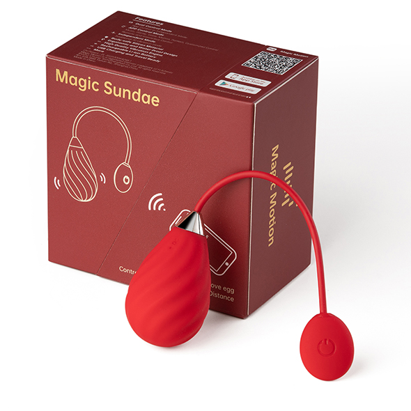 Jajeczko wibrujące Magic Motion Magic Sundae App