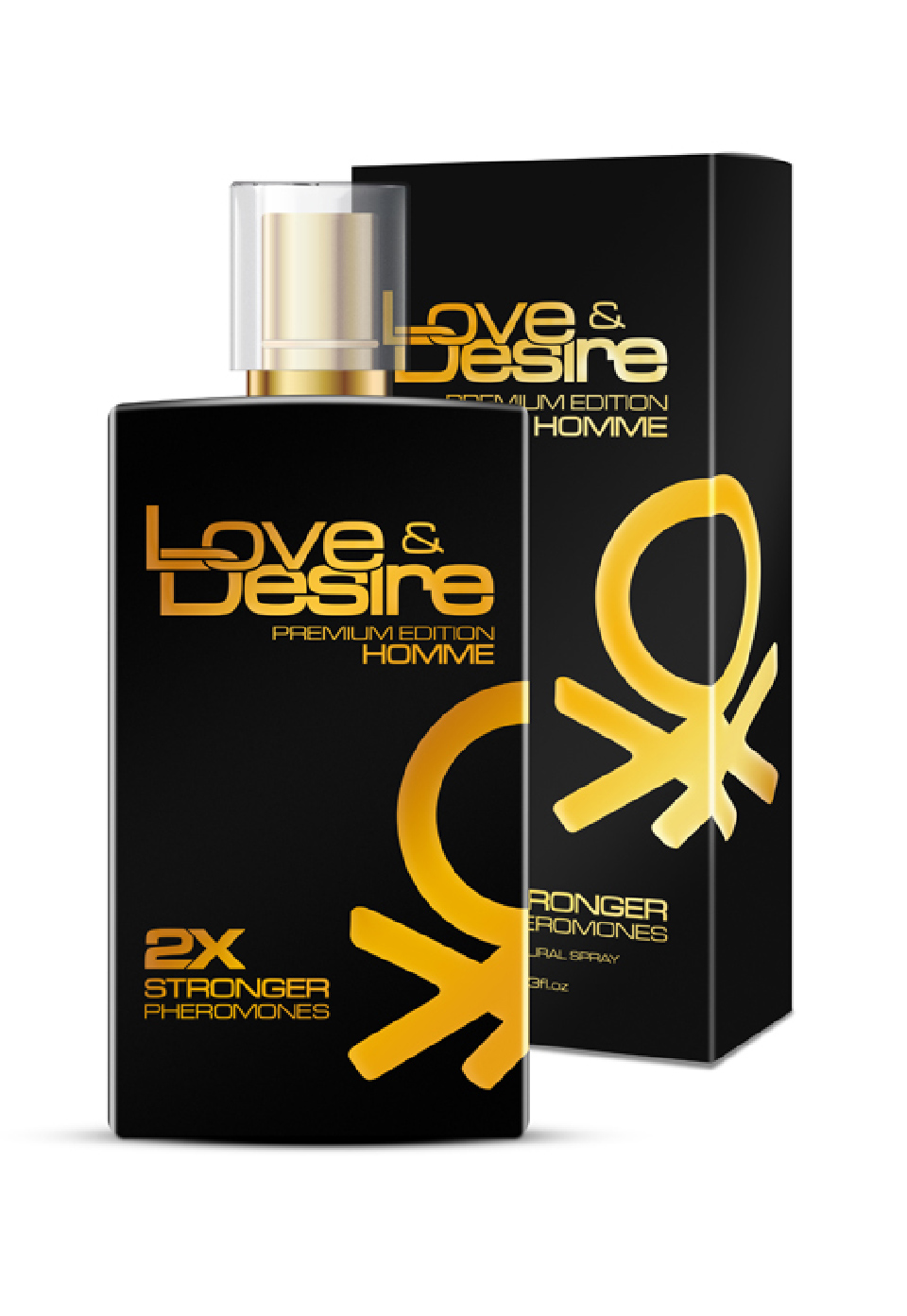 Pełne energii męskie perfumy z feromonami 100ml