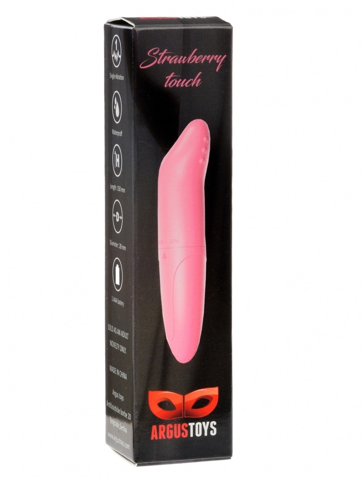 Argus-Strawberry Touch – Clitoris Stimulator Pink