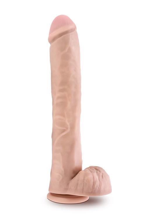 Duże dildo naturalne długie grube mega penis 36cm
