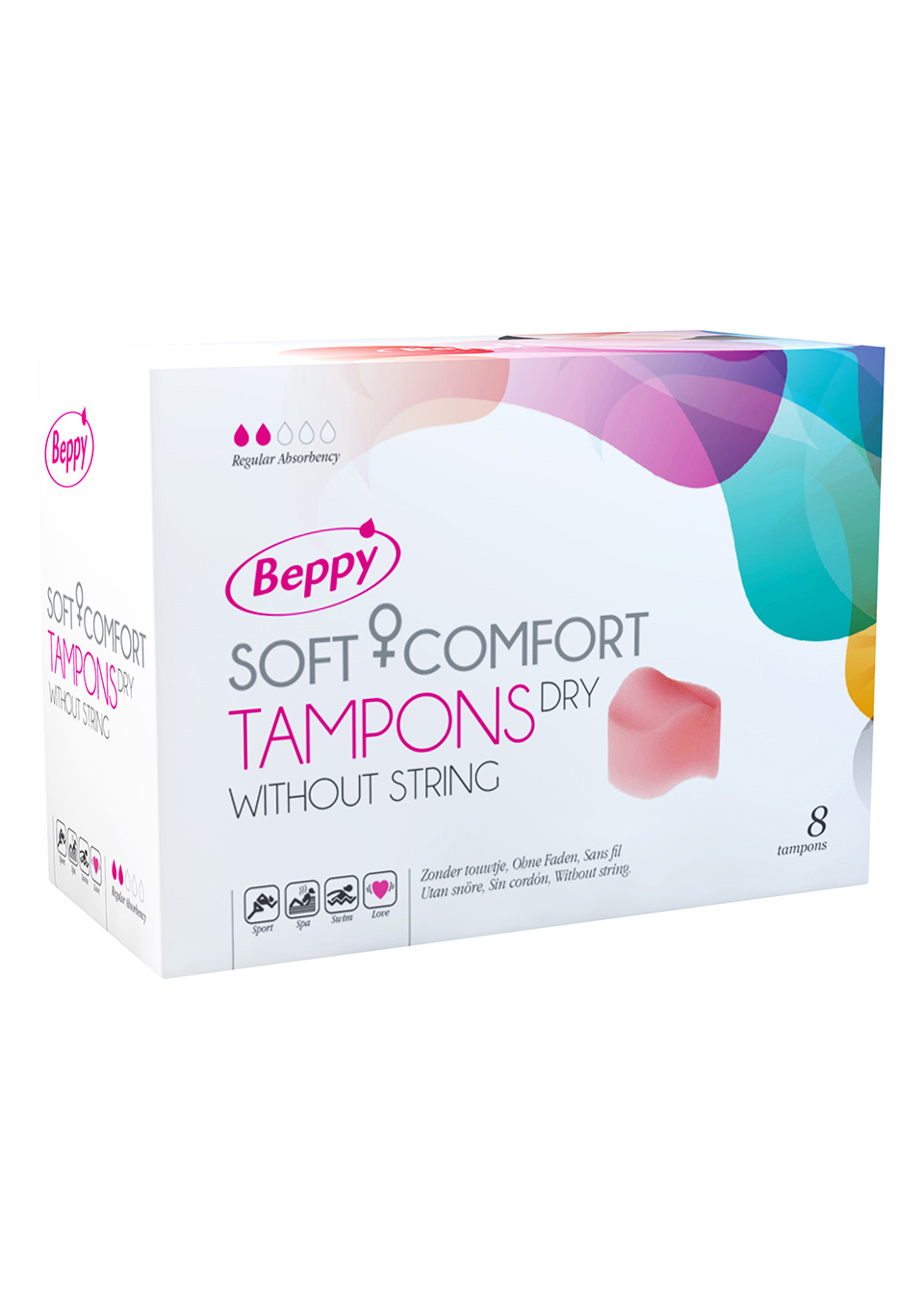 Tampony-BEPPY COMFORT TAMPONS DRY 8 PCS
