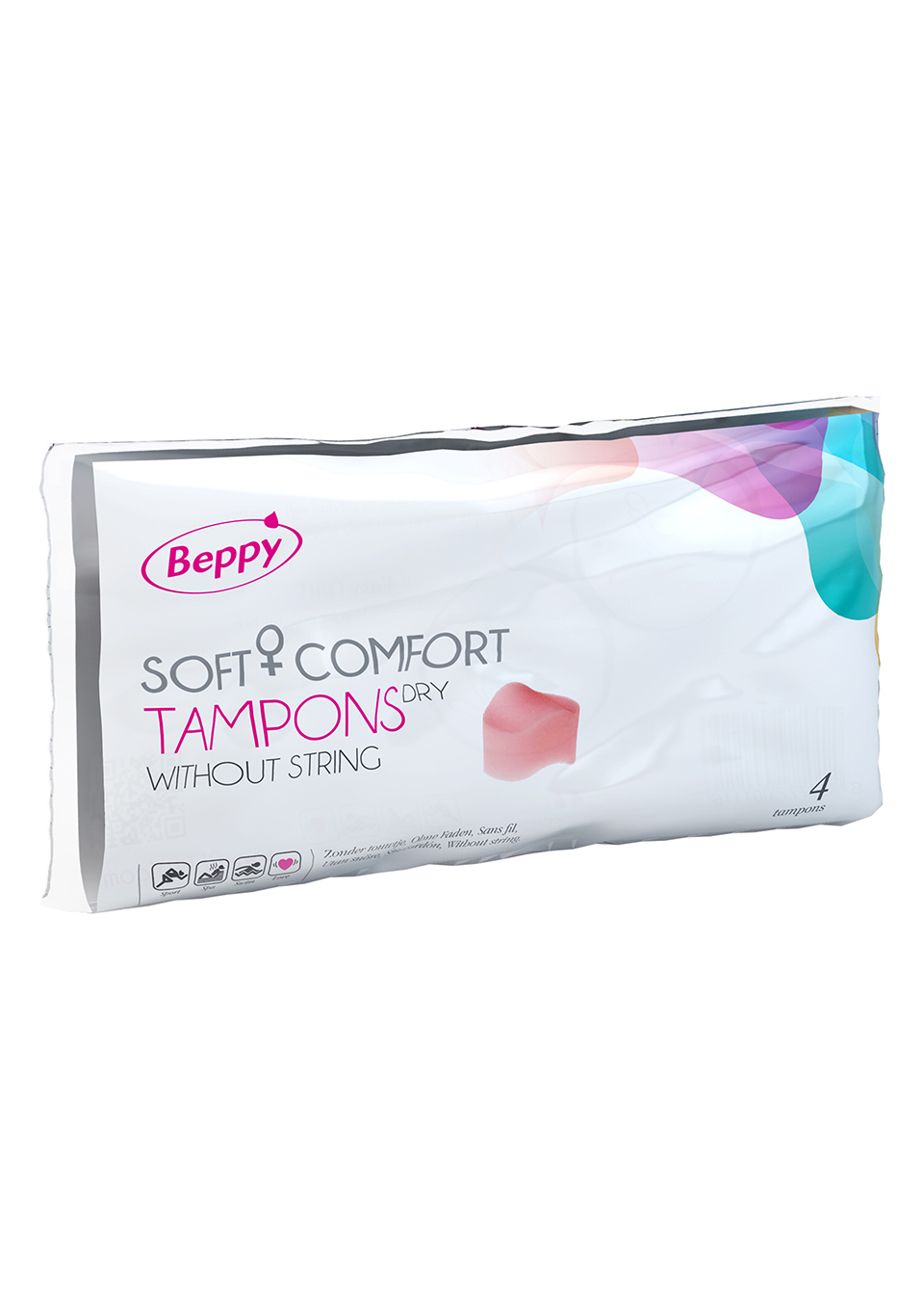Tampony-BEPPY SOFT&COMFORT TAMPONS DRY 4PCS