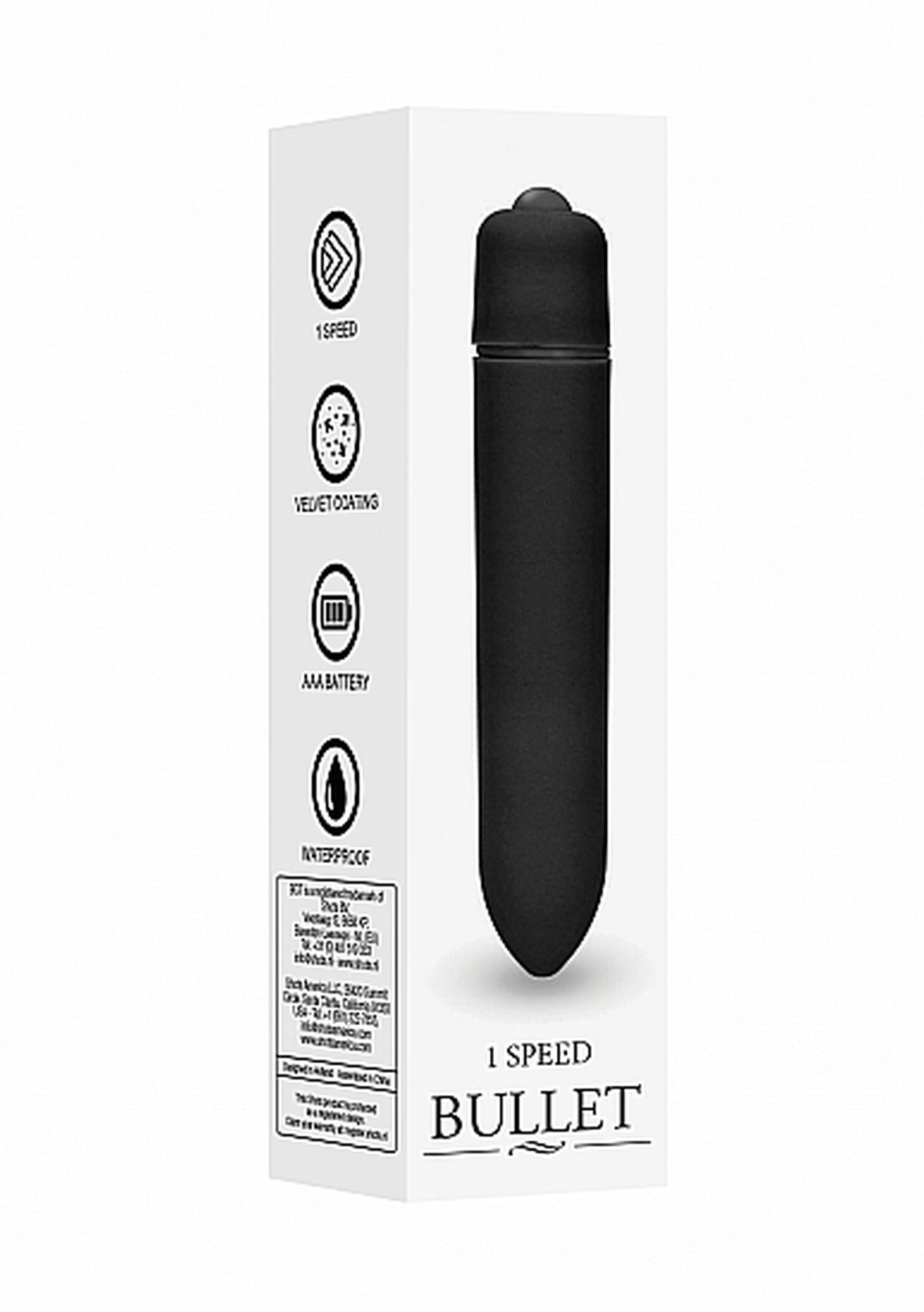 Mini wibrator mały masażer bullet pocisk sex 9cm