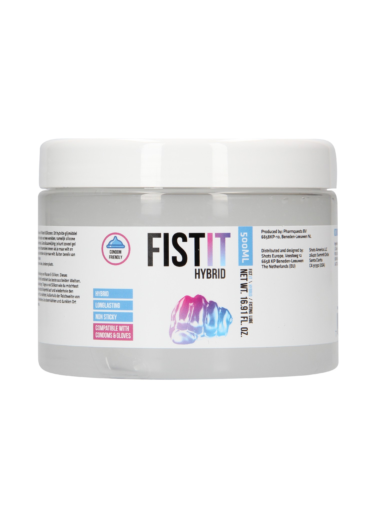 Żel Fistingowy Fist It – Hybrid – 500 ml