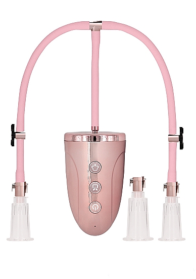 Automatic Rechargeable Clitoral & Nipple Pump Set – Medium – Pin