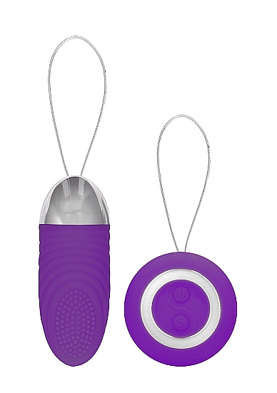 Ethan – Rechargeable Remote Control Vibrating Egg – Purple