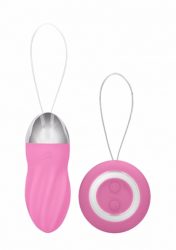 George – Rechargeable Remote Control Vibrating Egg – Pink