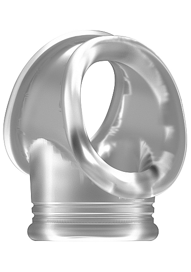 No.48 – Cockring with Ball Strap – Translucent