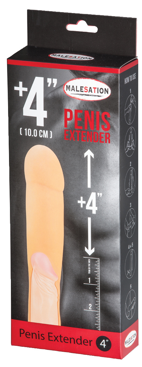 MALESATION Penis Extender 4″