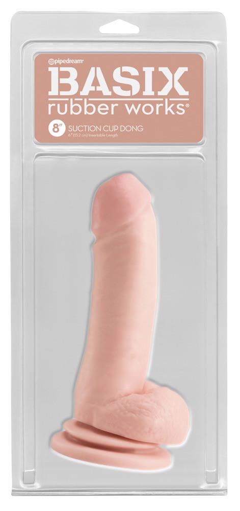 Gruby realistyczny penis dildo z żyłkami 20,7 cm