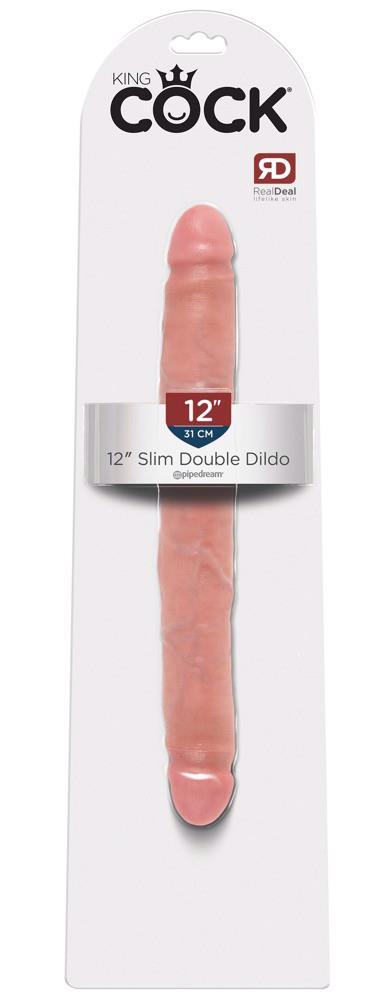 KC 12″ Slim Double Dildo