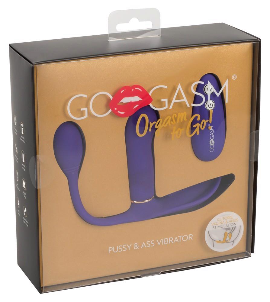 GoGasm Pussy & Ass Vibrator pu
