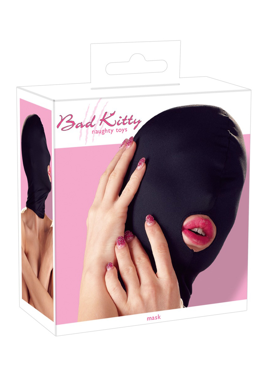 Bdsm sex bondage maska na głowę zakrywająca oczy