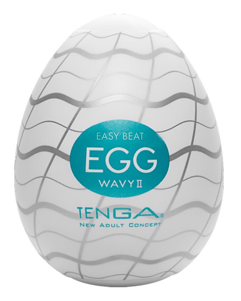 Japoński masturbator sex jajko Tenga Egg Wavy II