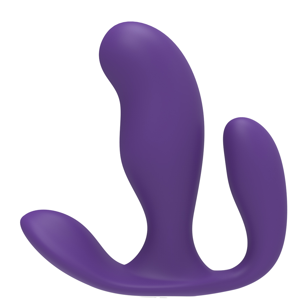 Potrójny wibrator waginalny analny 7 trybów 8 cm
