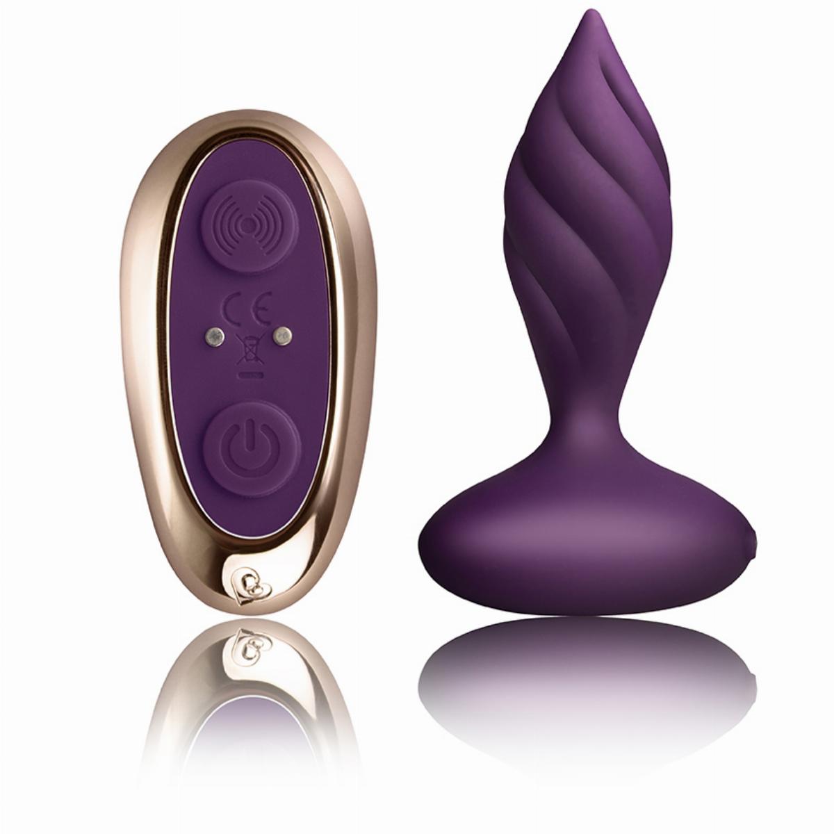 Rocks-Off – Petite Sensations Desire Vibrating Anal Plug – Purple