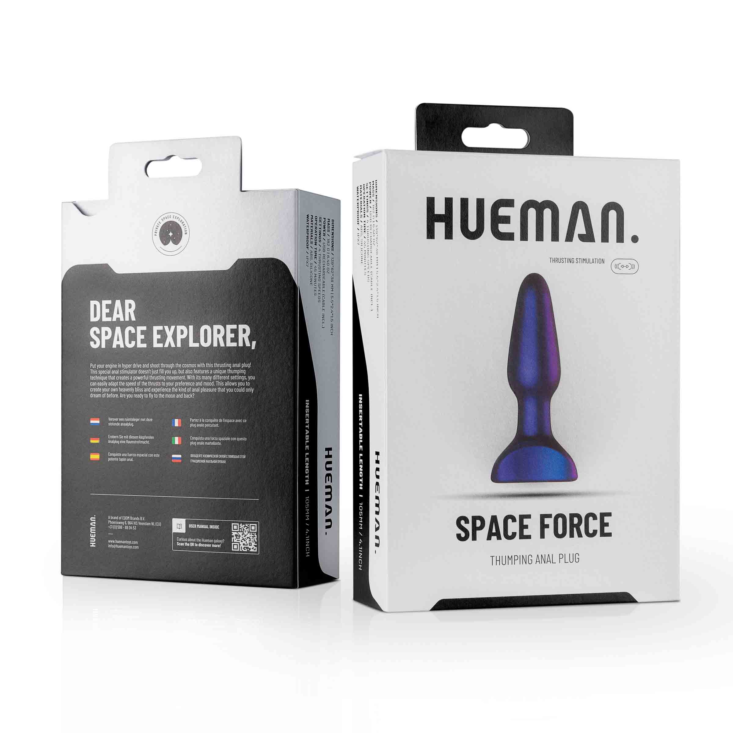 Hueman – Space Force Vibrating Butt