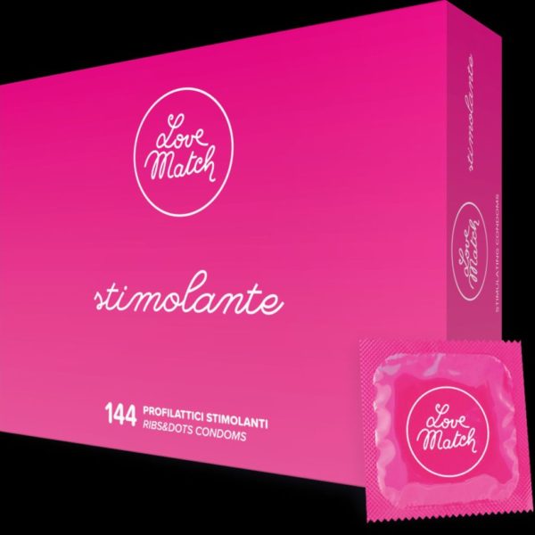 Prezerwatywy stymulujące pobudzające sex 144 sztuk