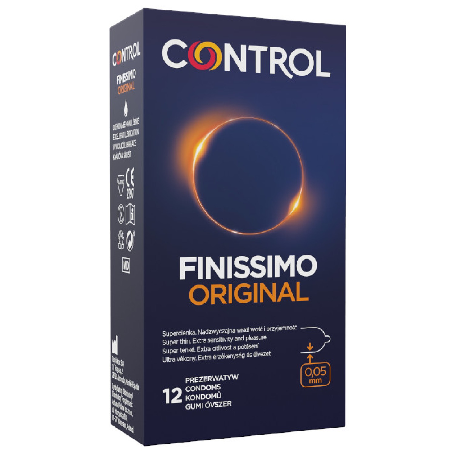 Prezerwatywy-Control Finissimo Original 12″s